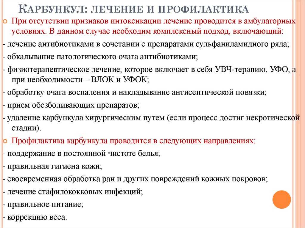 Лечение рецидивирующего фурункулеза у взрослых и детей