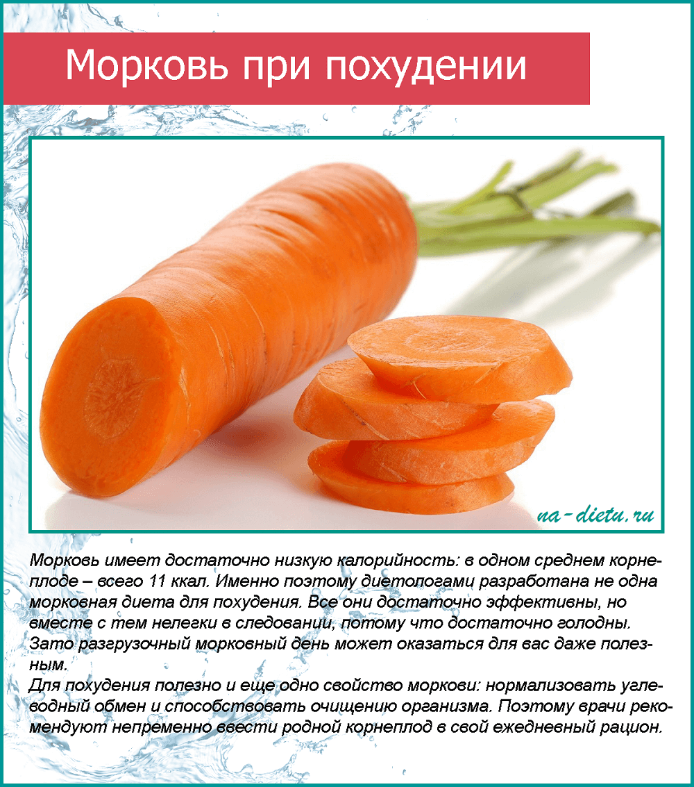 Ем морковь на ночь