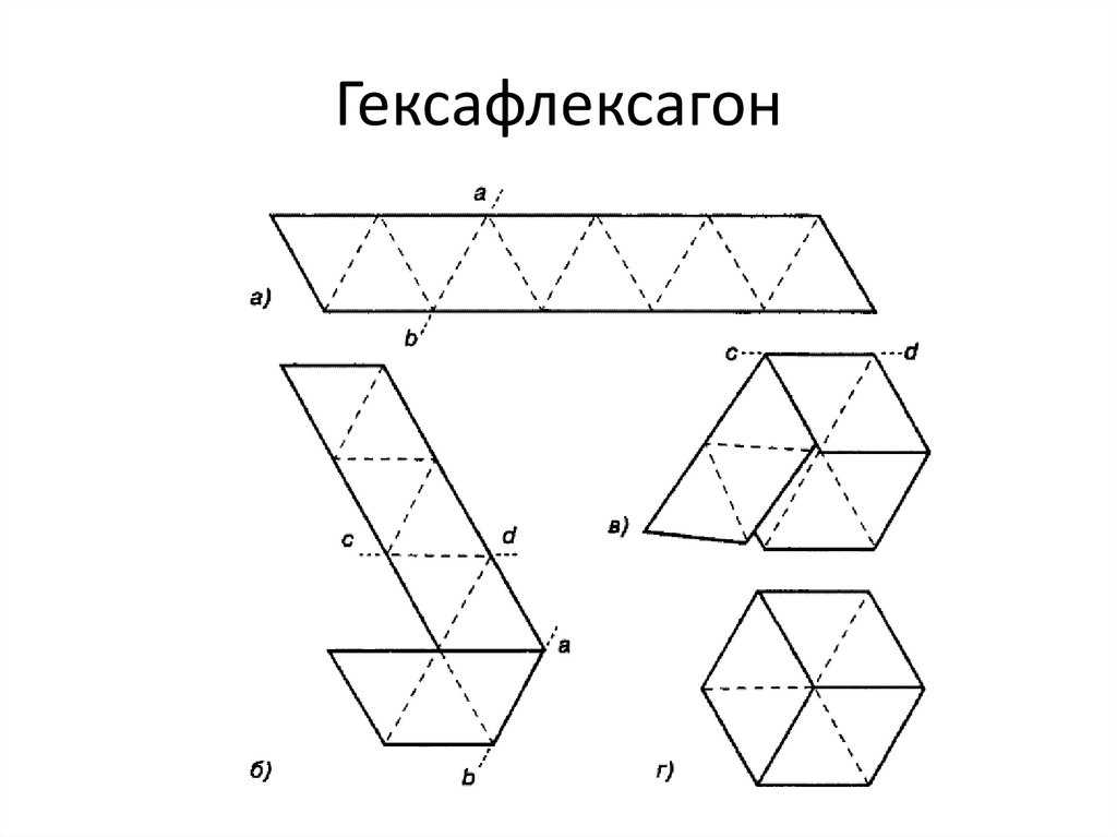 Флексагон схема распечатать