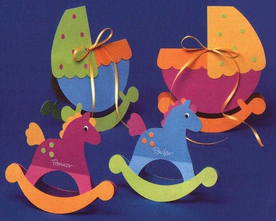Технология 4 качающаяся игрушка. Игрушка качалка для детей из бумаги. Игрушки из цветного картона. Игрушка качалка из картона.