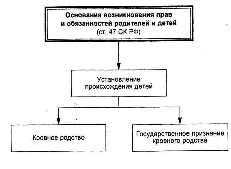 Материнство устанавливается схема