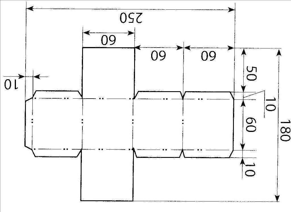 Чертеж куба 5 на см фото - PwCalc.ru