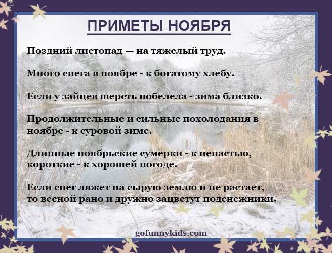 Приметы на весеннюю тему для детей и взрослых