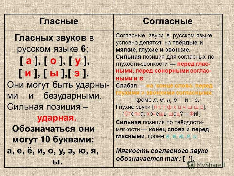 Твердые и мягкие согласные звуки 1 класс: таблица, правило