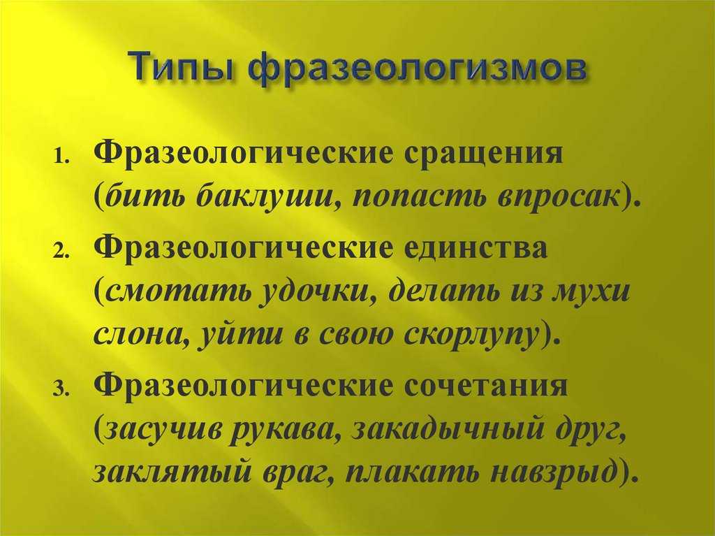 Роль фразеологизмов в русском языке проект