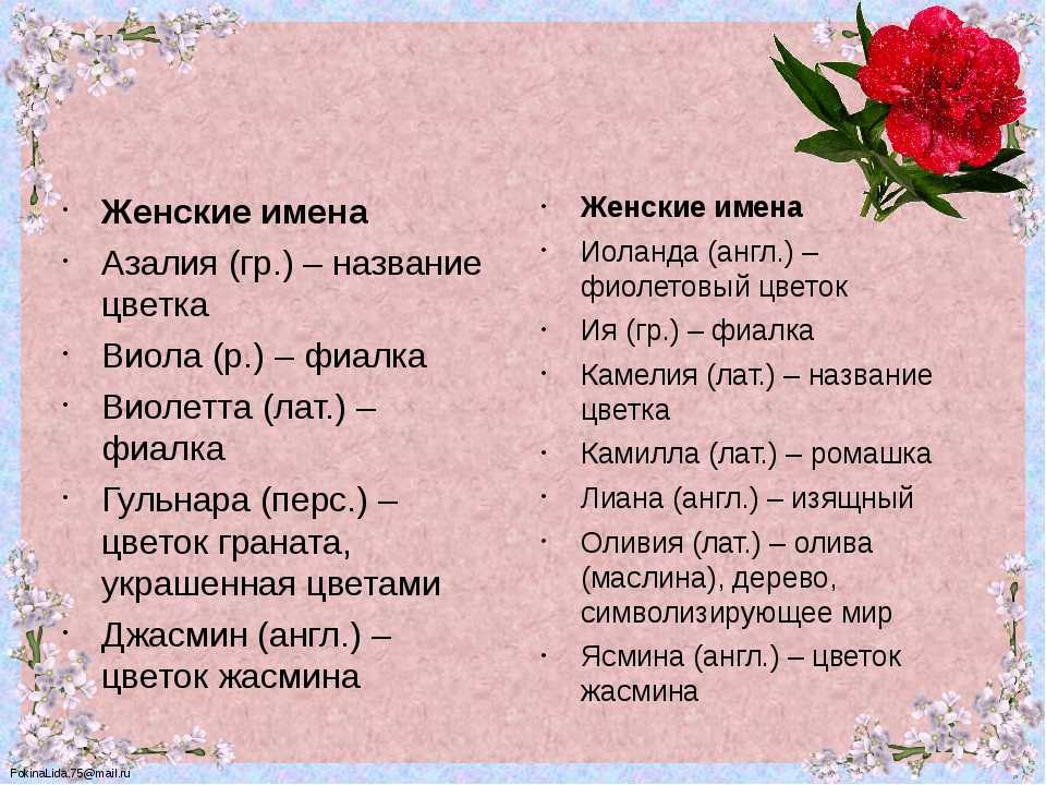 Сильные женские имена. женские имена с сильной энергетикой - nameorigin.ru