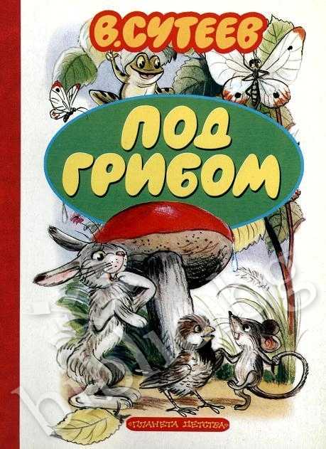 Сутеев под грибом читать с картинками