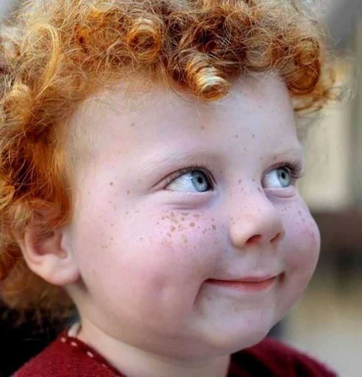 Почему рождаются рыжеволосые дети. дети с рыжими волосами, или чем уникальны солнечные детки