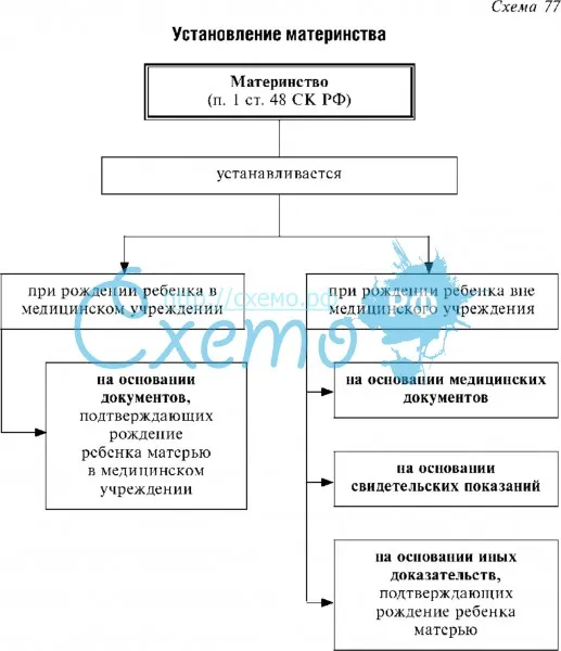 Установление отцовства в судебном порядке презентация